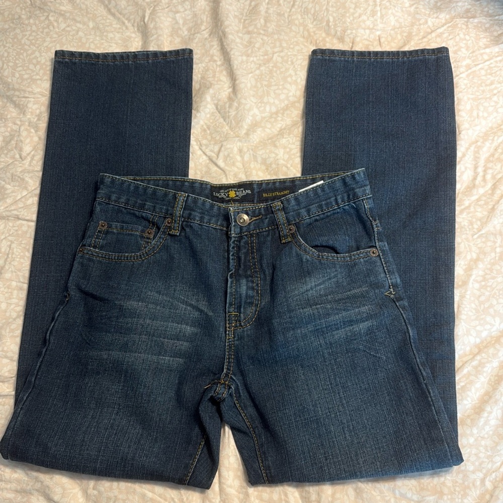 Lucky Brand BOYS Billy Straight Jeans-Size 16